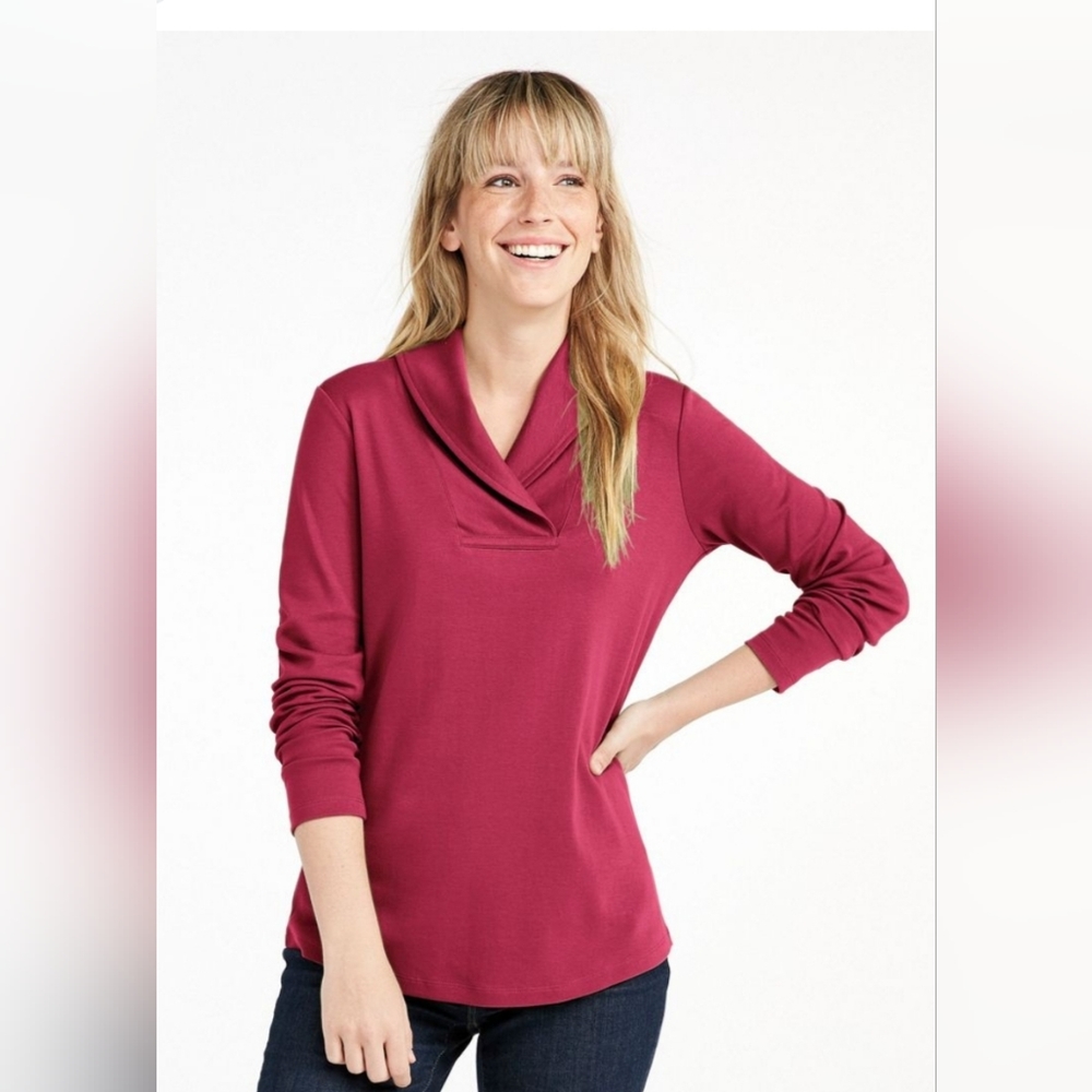 Ll.Bean Pullover Long Sleeves Women's